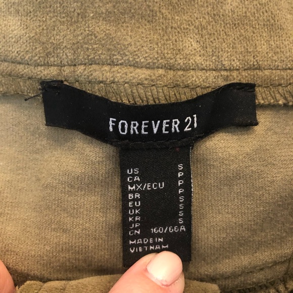 Corduroy mini skirt - Picture 4 of 4